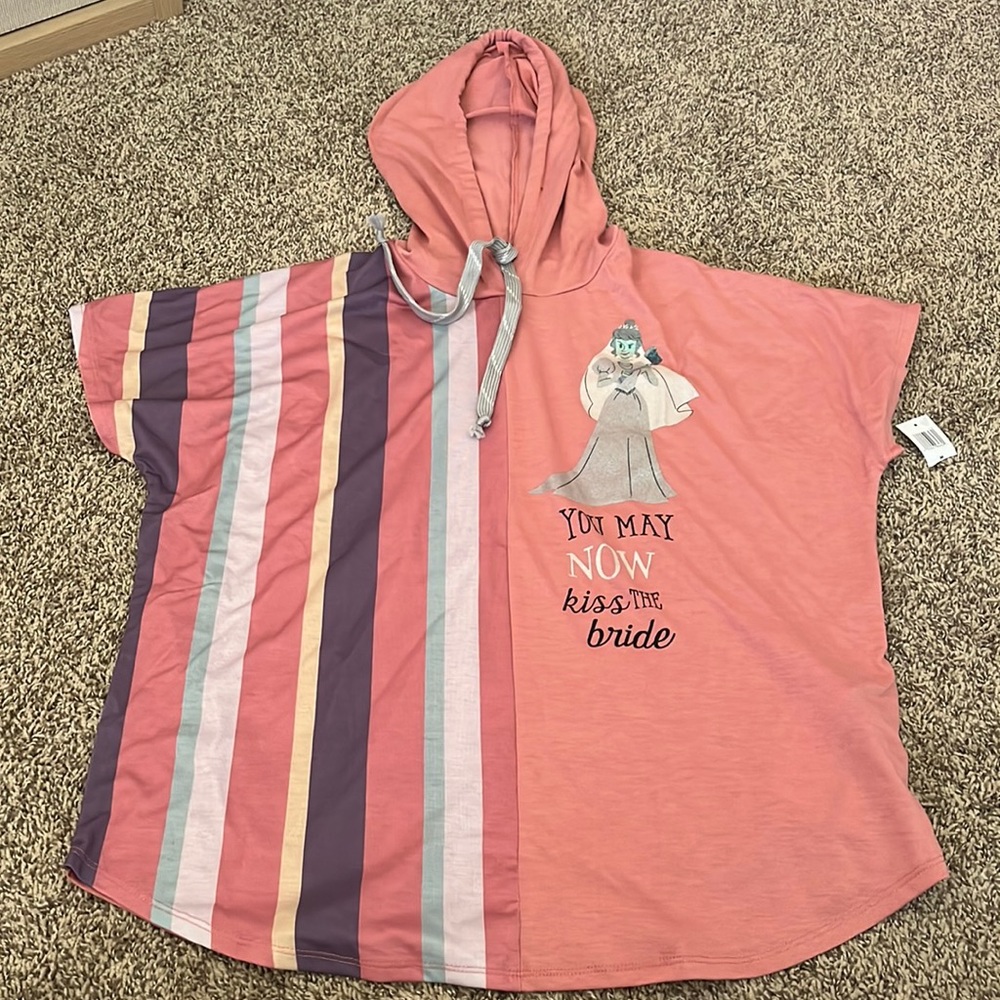 Disney Parks The Haunted Mansion You May Now Kiss The Bride Hoodie Size Medium